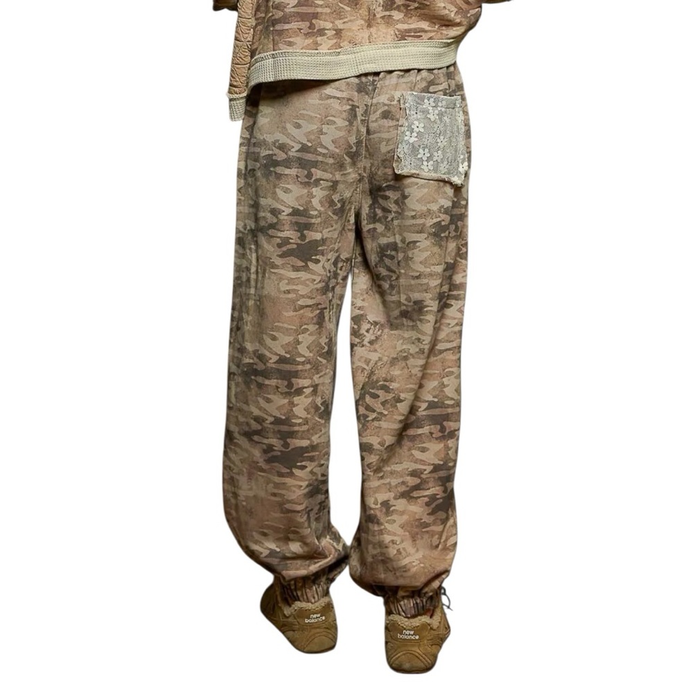 POL Camouflage Bomber Jacket with Patchwork - image 5